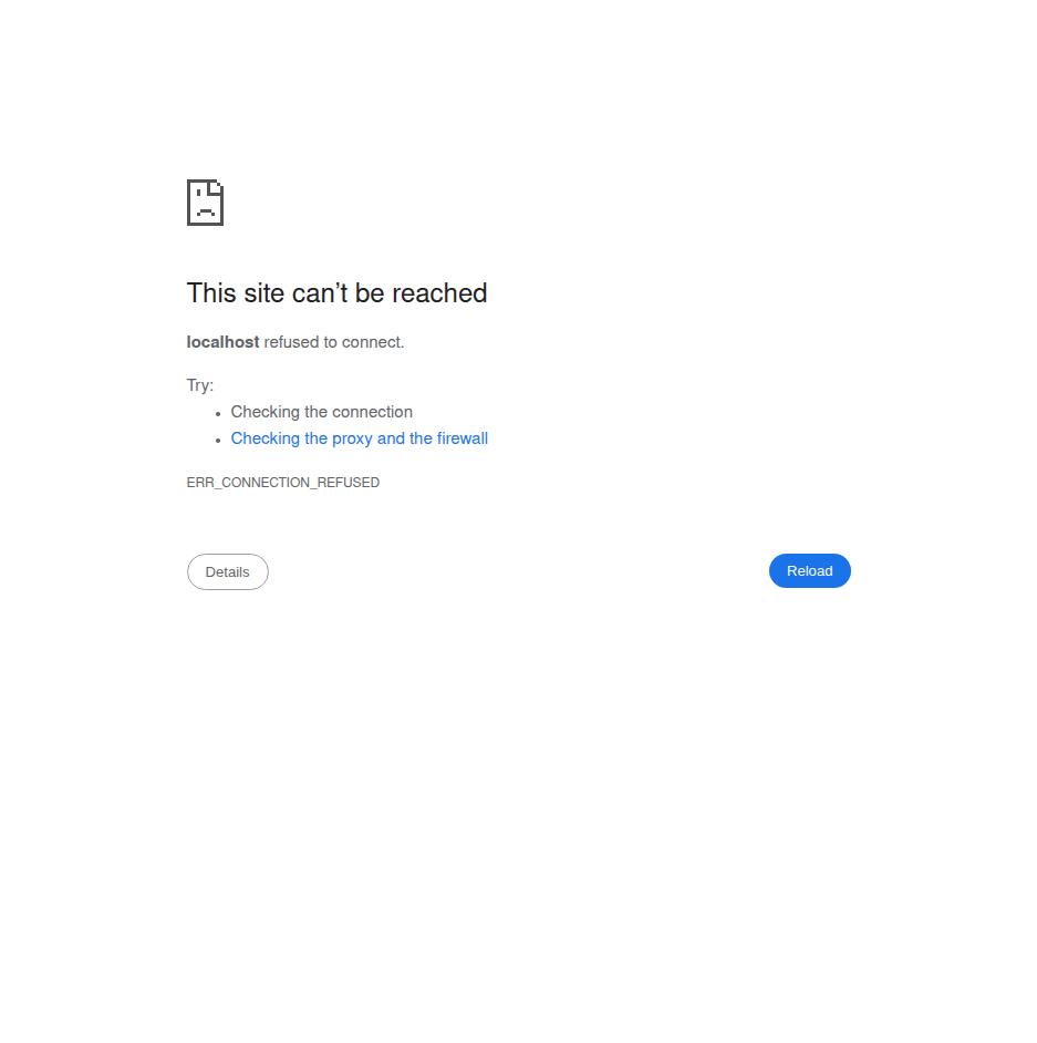 PW-5.2 — Connection error