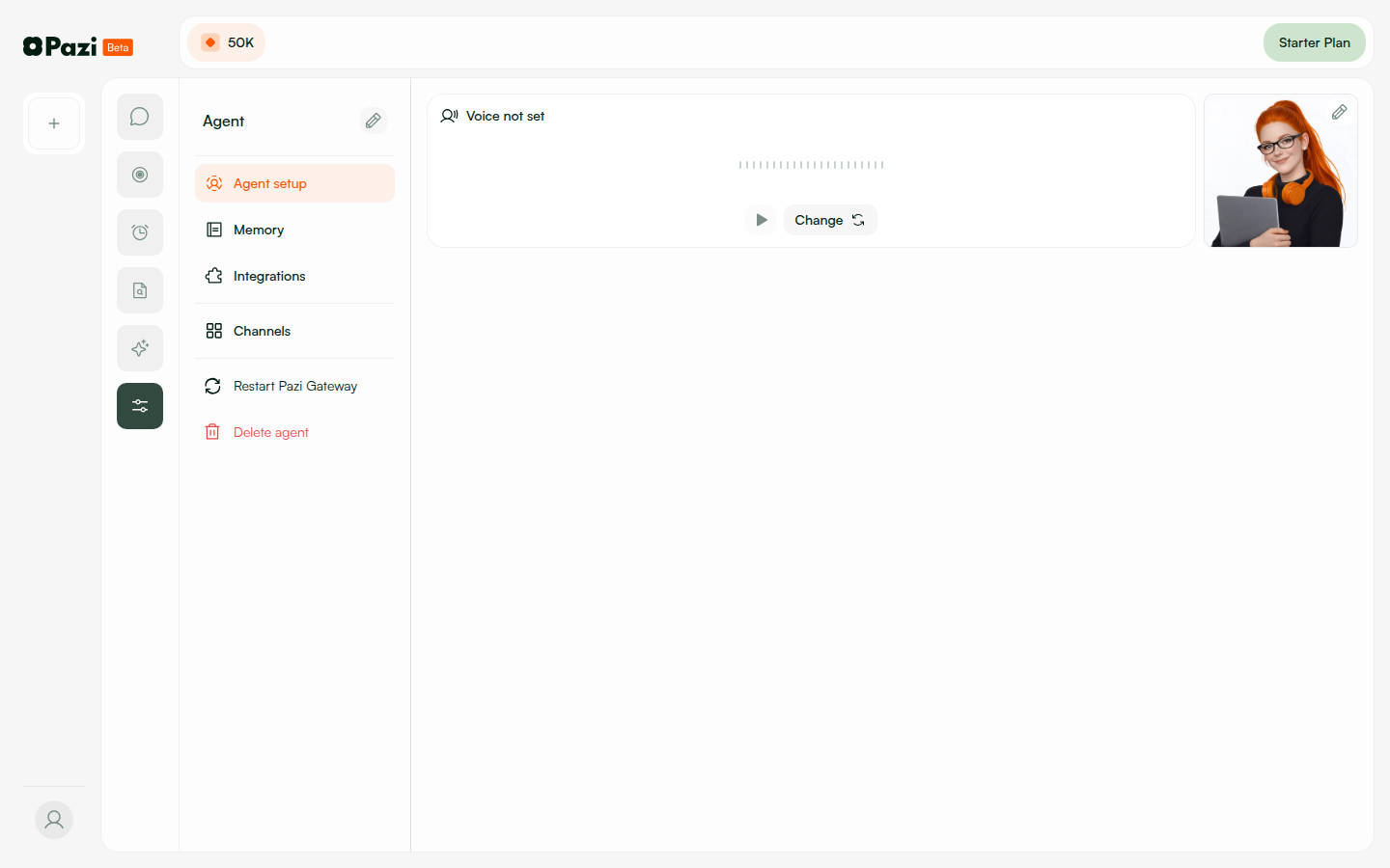 PW-1.1 — Dashboard chat