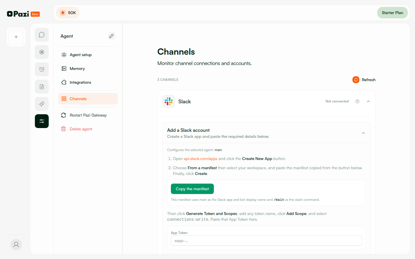 PW-2.2 — Token fields filled