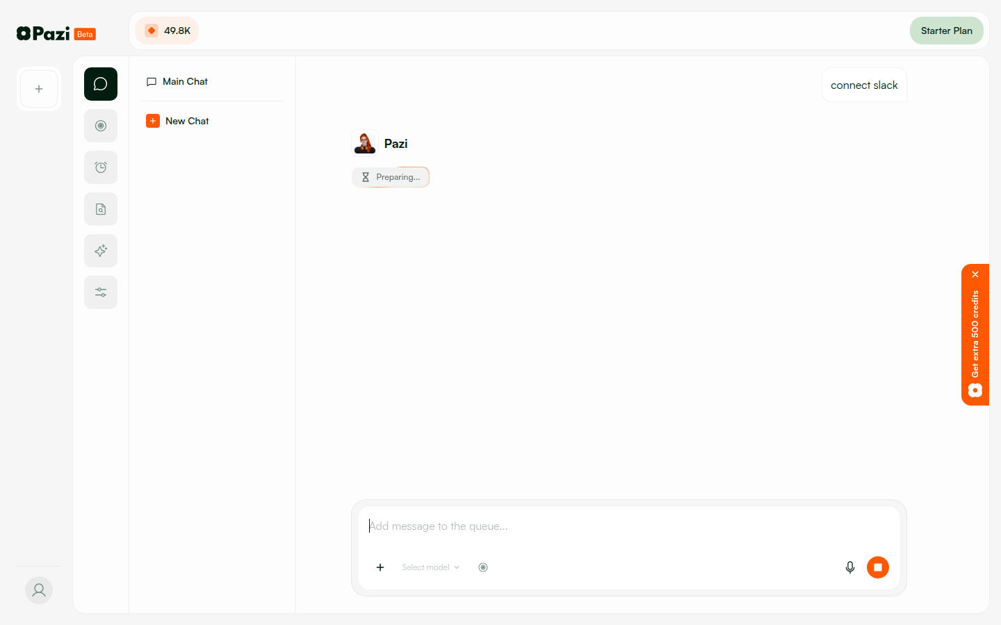 PW-5.1 — Agent preparing state 2